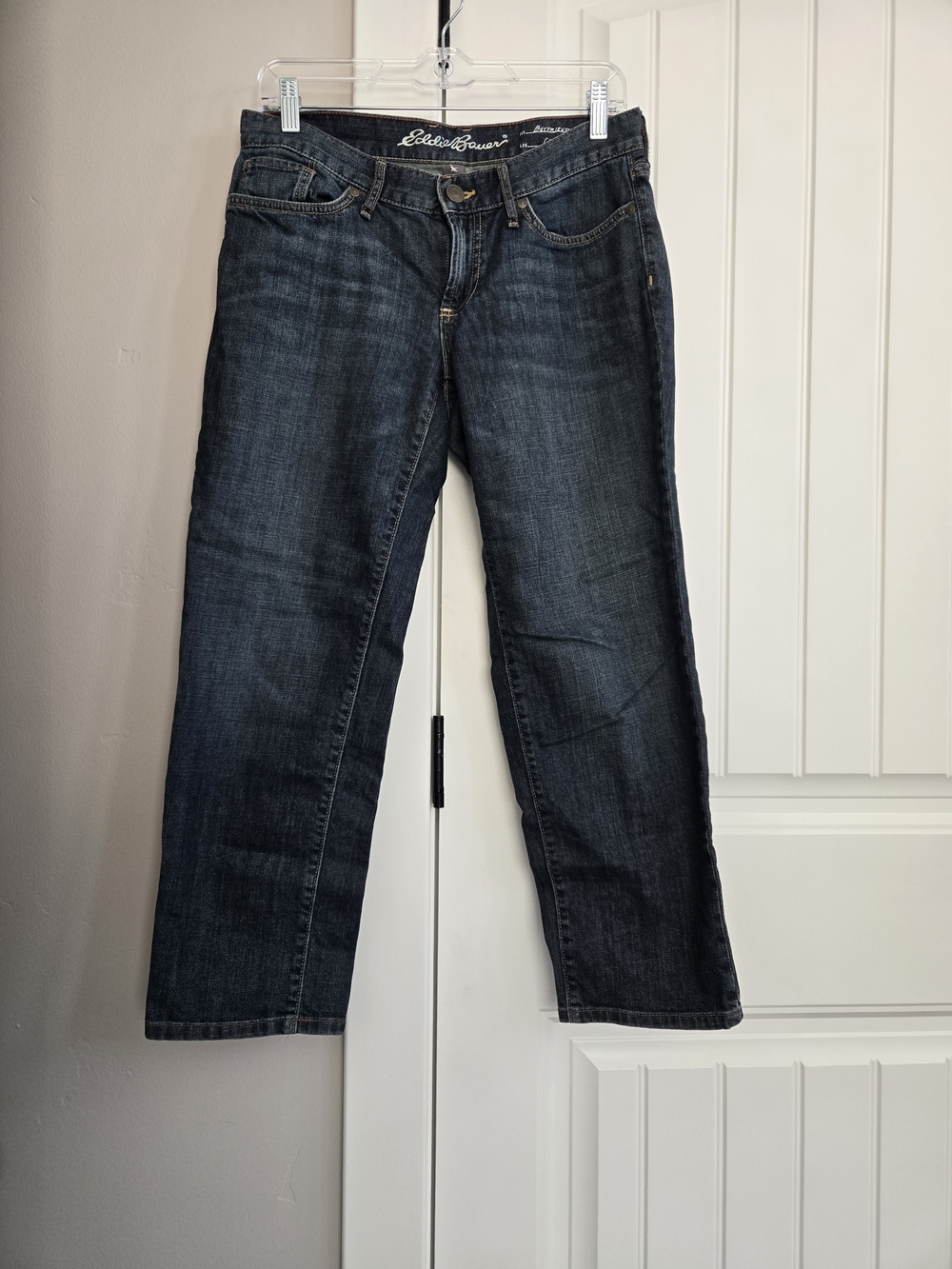 Eddie Bauer Dark Blue Straight Leg Jeans